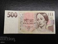 500 κορώνες 1995 Τσεχία, Τσεχοσλοβακία, τραπεζογραμμάτιο
