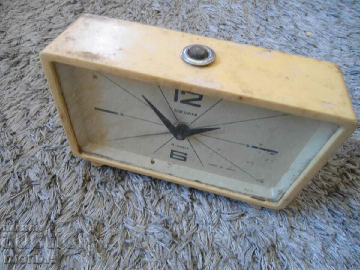 Παλιό επιτραπέζιο ρολόι "SEWANI" ΕΣΣΔ - 7 Παλιό επιτραπέζιο ρολόι "SEWANI" ΕΣΣΔ - 7