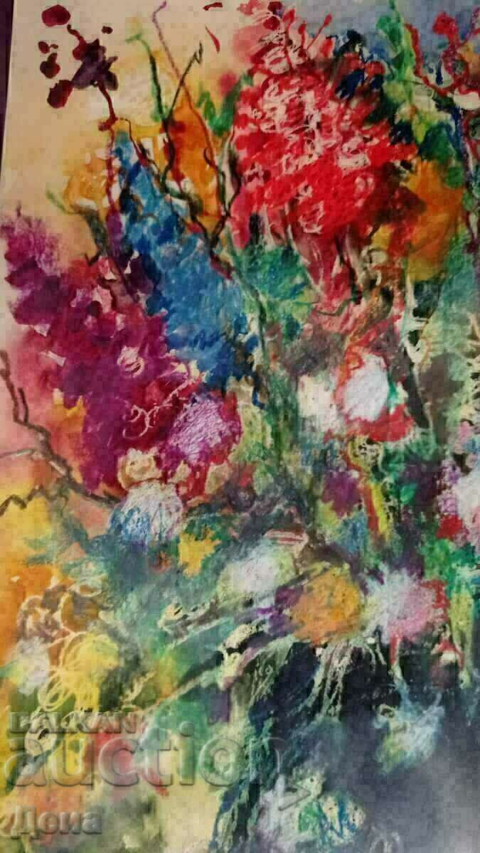 Доставка на Прекрасна КАРТИНА - Натюрморт 1993г Доставка на Прекрасна КАРТИНА - Натюрморт 1993г