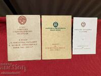 Documents for medals Victory over Germany Patriotic War...