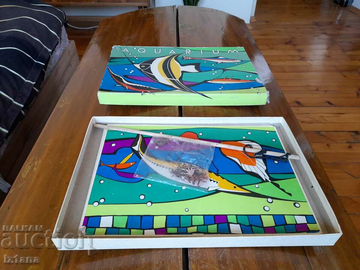 Old children's game Aquarium with price 35.00 BGN | € 17.90 Old children's game Aquarium with price 35.00 BGN | € 17.90
