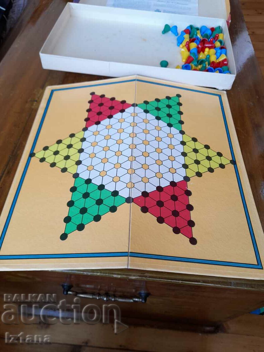 Auction Old children's game Halma Auction Old children's game Halma