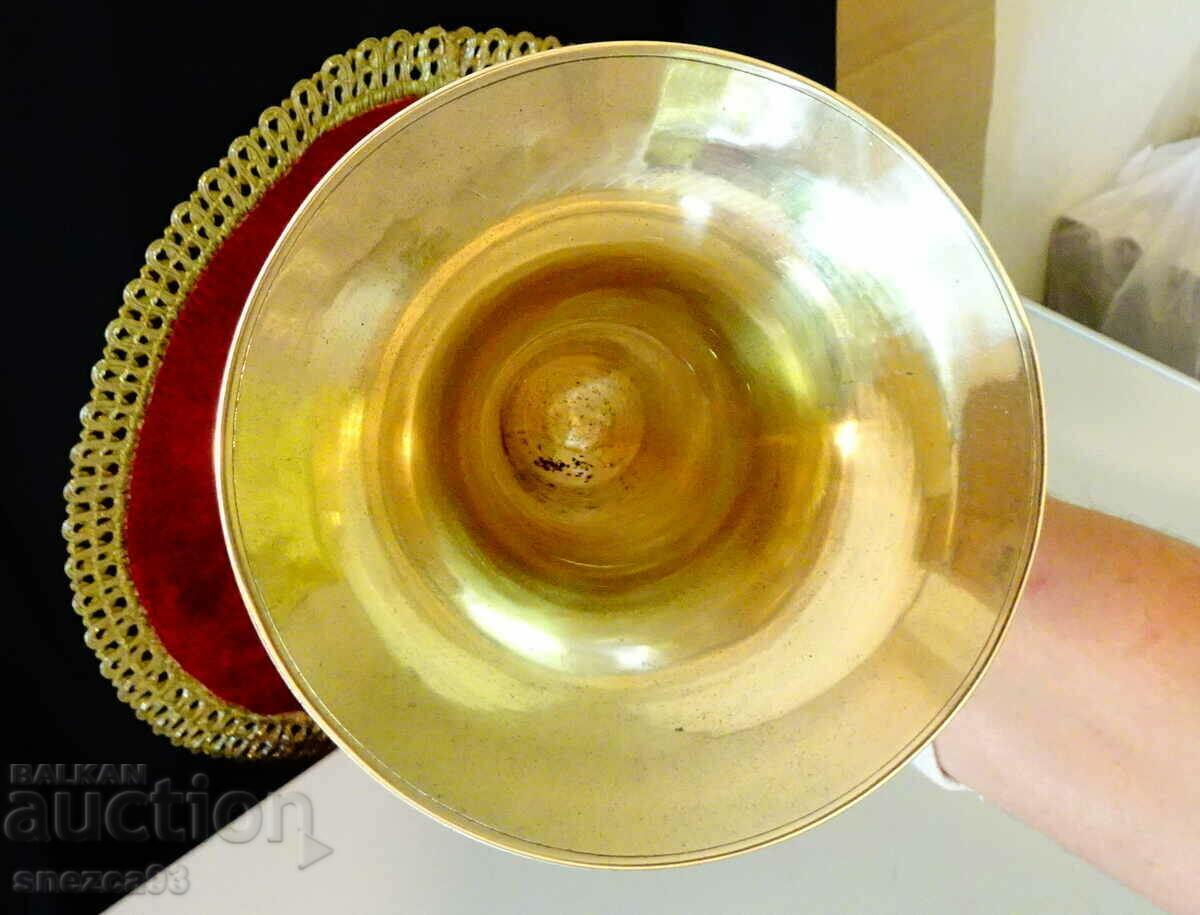 Delivery of Bronze goblet, horn wine taster, cellular enamel, 500 gr Delivery of Bronze goblet, horn wine taster, cellular enamel, 500 gr