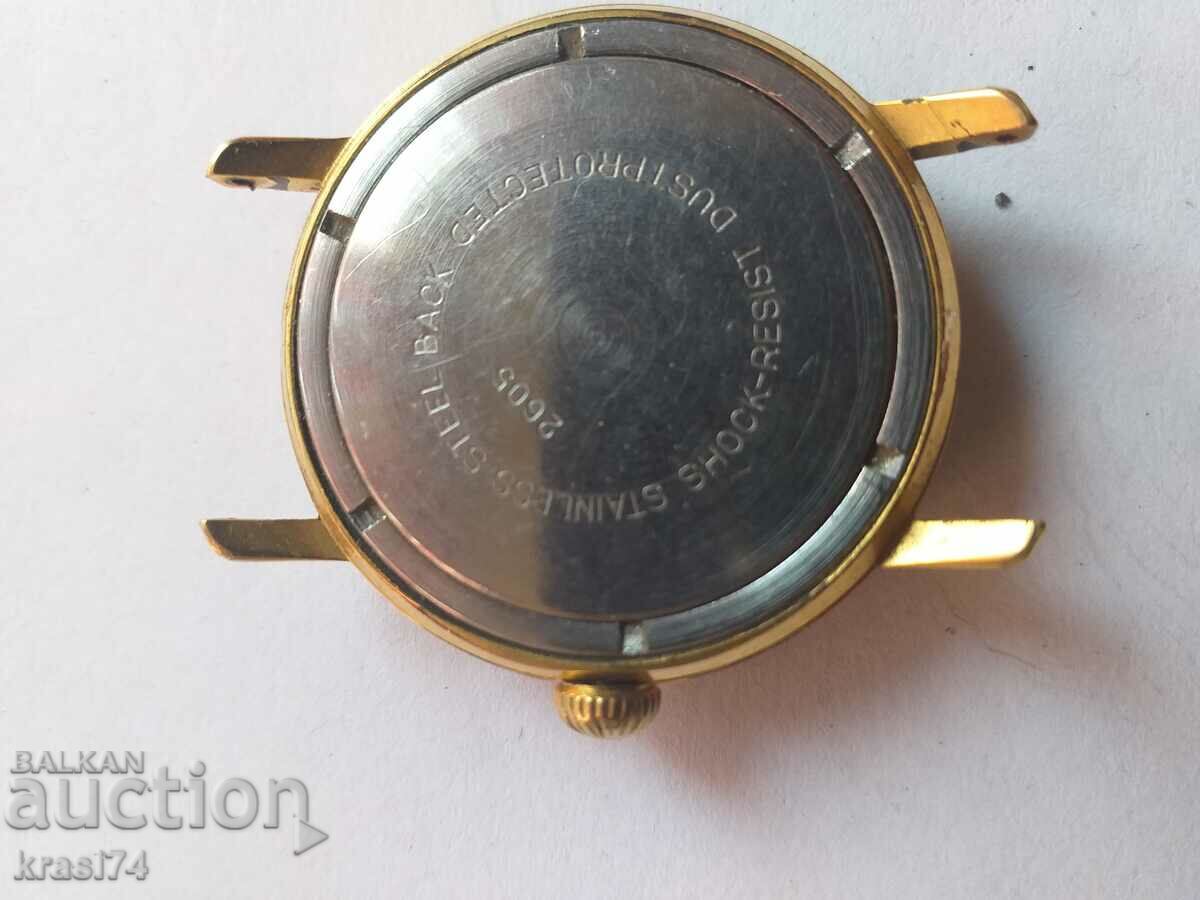 Gold plated watch with price 40.00 BGN | € 20.45 Gold plated watch with price 40.00 BGN | € 20.45