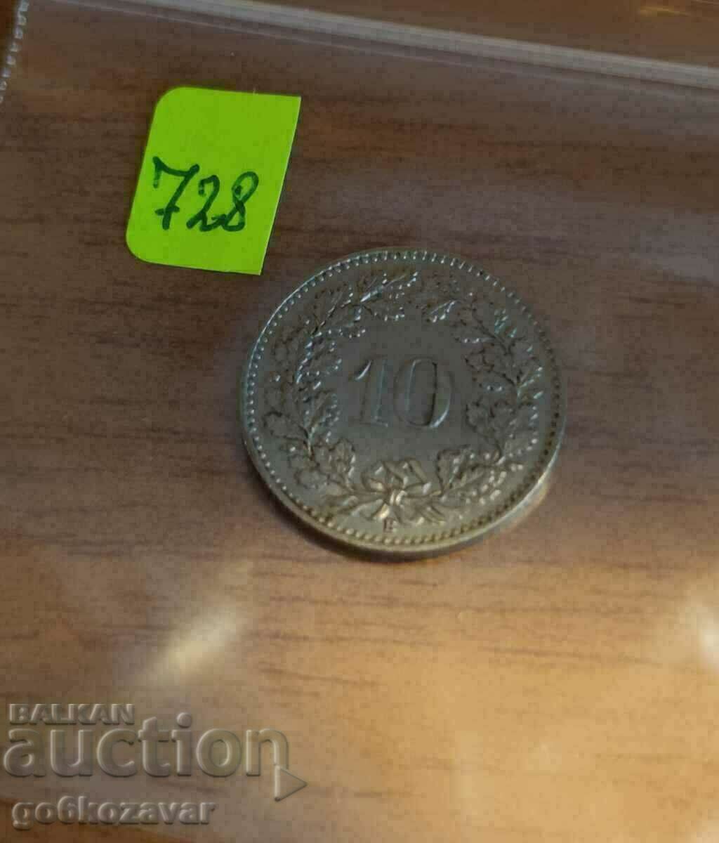 Auction Switzerland 10 rape 1955 Auction Switzerland 10 rape 1955