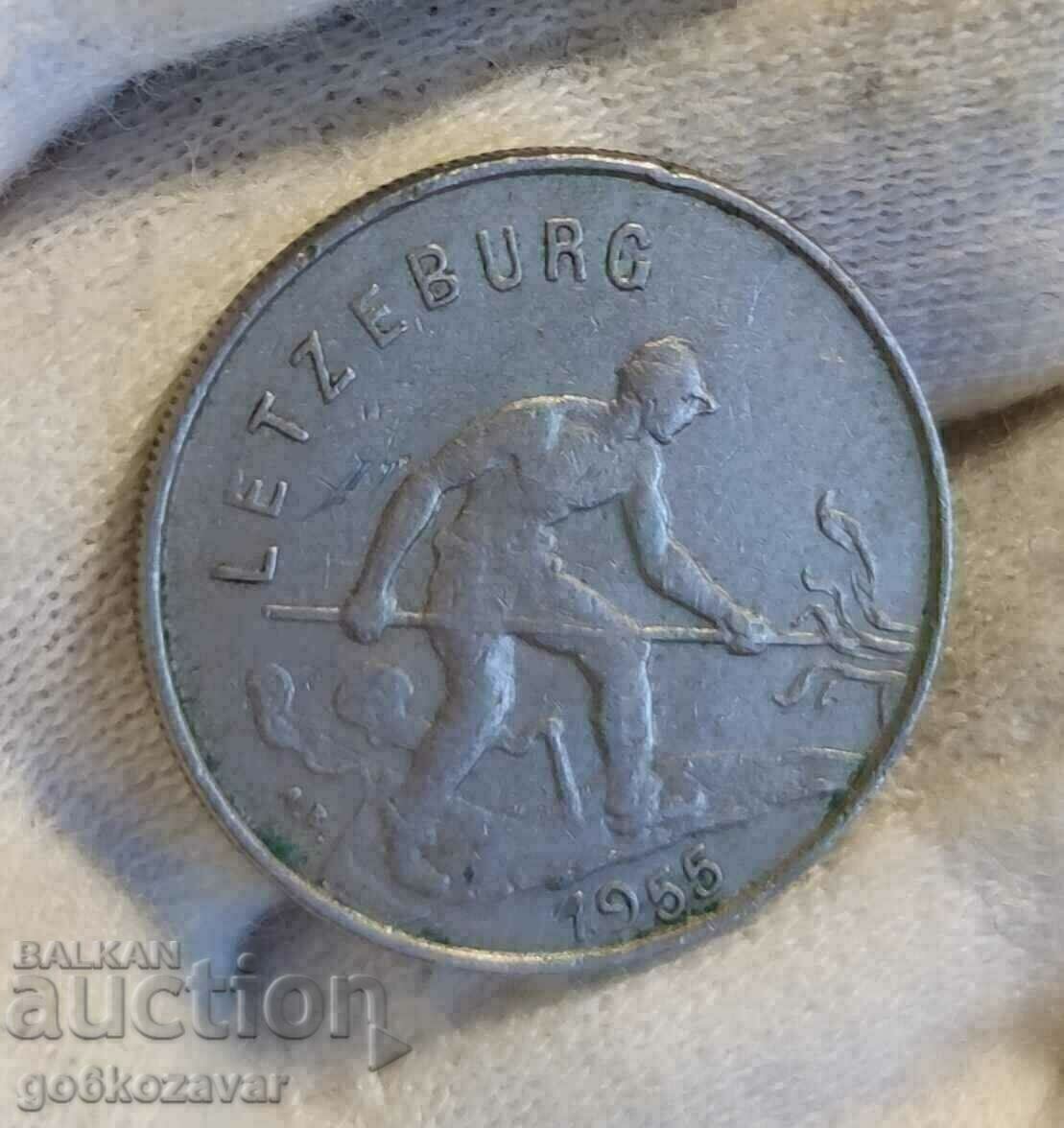 Luxemburg 1 franc 1955