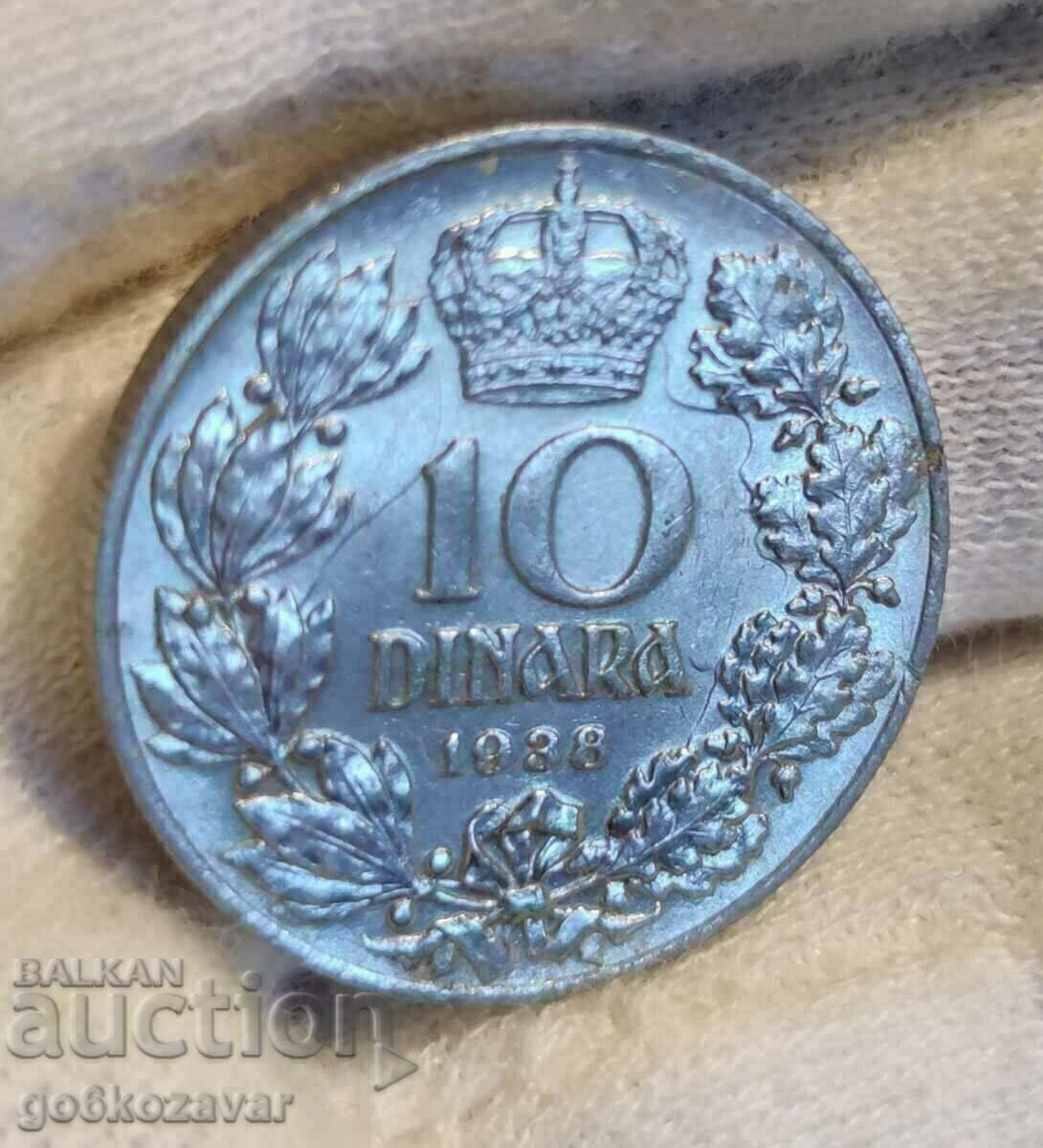 Iugoslavia 10 dinari 1938