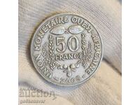 Africa de Vest 50 de franci 2005