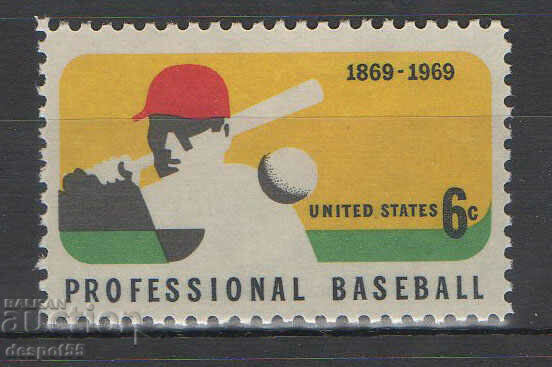 1969. САЩ. Професионален бейзбол.