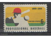 1969. United States. Professional baseball.
