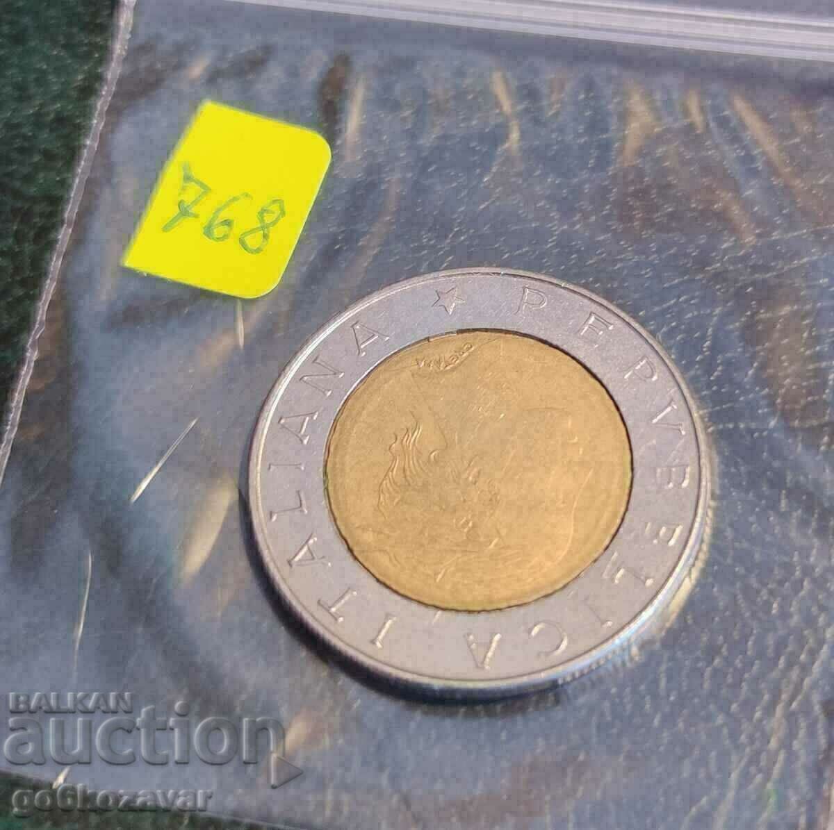 Auction Italy 500 pounds 1993 Auction Italy 500 pounds 1993
