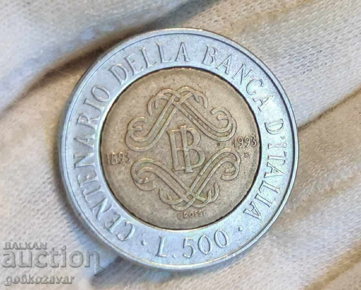 Italy 500 pounds 1993