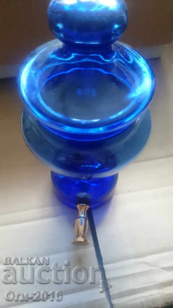 Retro cobalt beaker