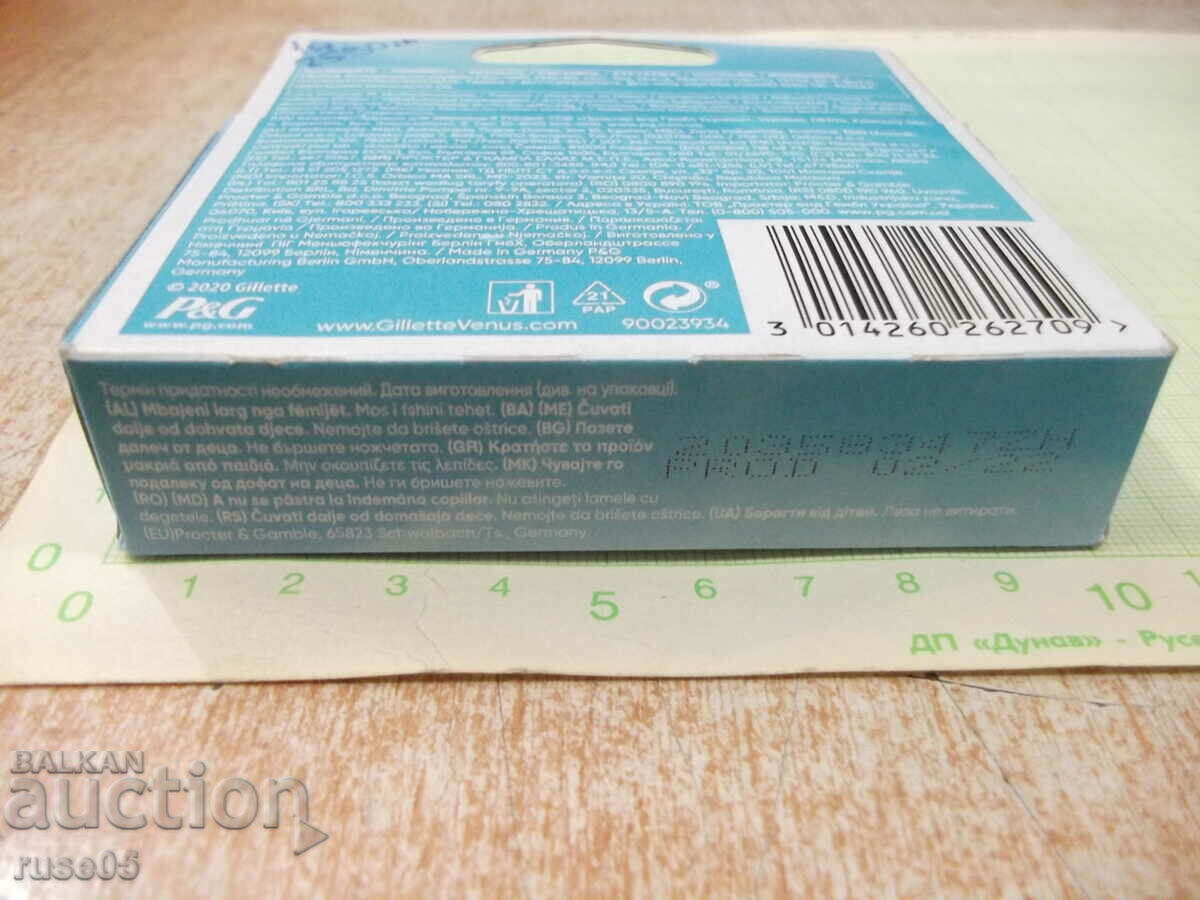 Set of 4 pcs. blades "Gillette - Venus - Smooth" new - 6 Set of 4 pcs. blades "Gillette - Venus - Smooth" new - 6