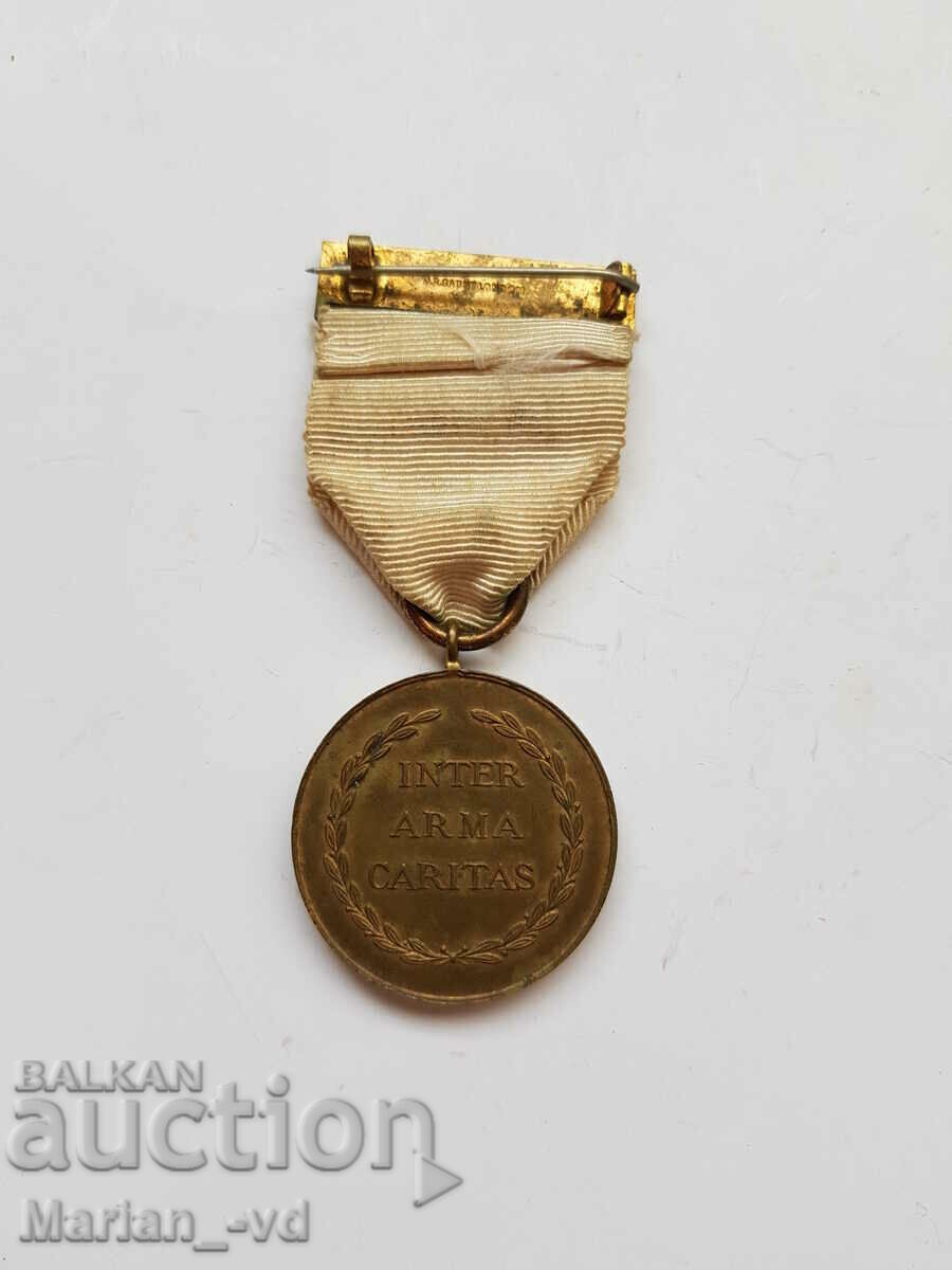 Delivery of MEDAL FOR MILITARY SERVICE OF THE BRITISH RED CROSS 1914-1918 Delivery of MEDAL FOR MILITARY SERVICE OF THE BRITISH RED CROSS 1914-1918