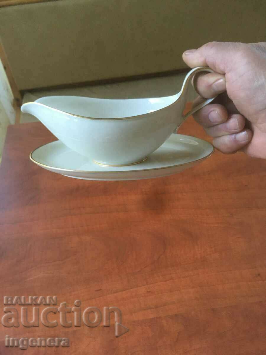 PORCELAIN SOCIERA GOLDEN GERMANY with price 32.00 BGN | € 16.36 PORCELAIN SOCIERA GOLDEN GERMANY with price 32.00 BGN | € 16.36