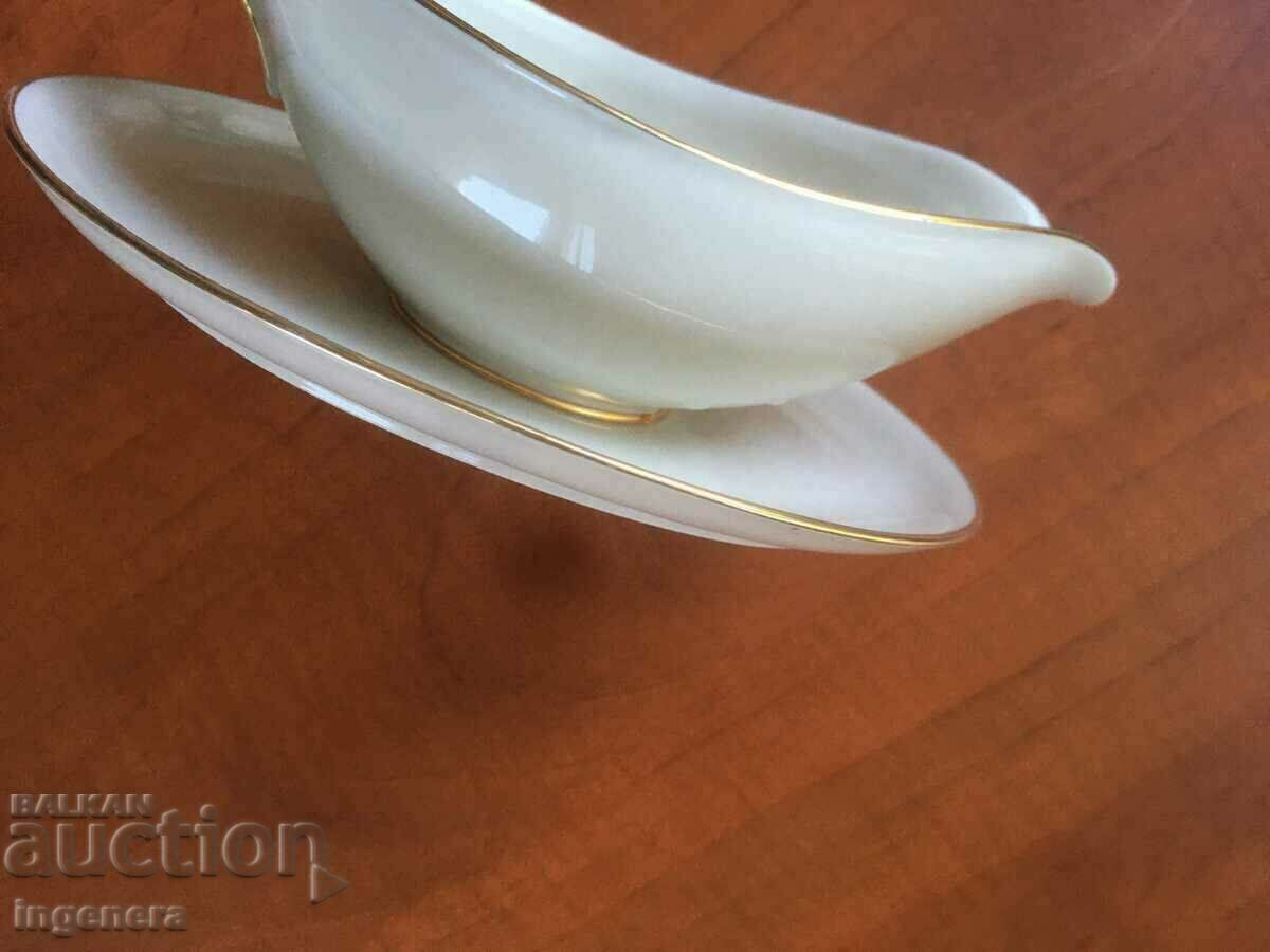 PORCELAIN SOCIERA GOLDEN GERMANY - 6 PORCELAIN SOCIERA GOLDEN GERMANY - 6