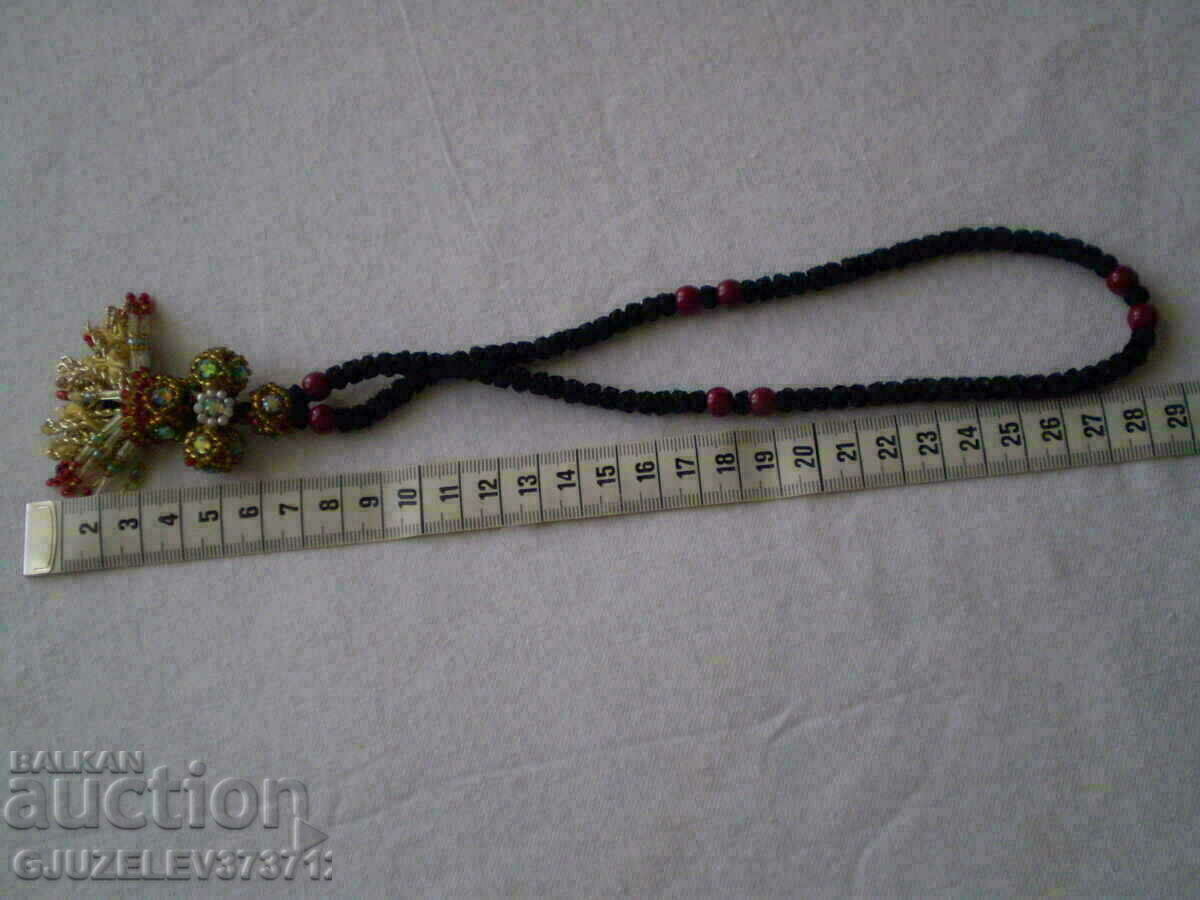 Christian ammolet with beads with price 120.00 BGN | € 61.36