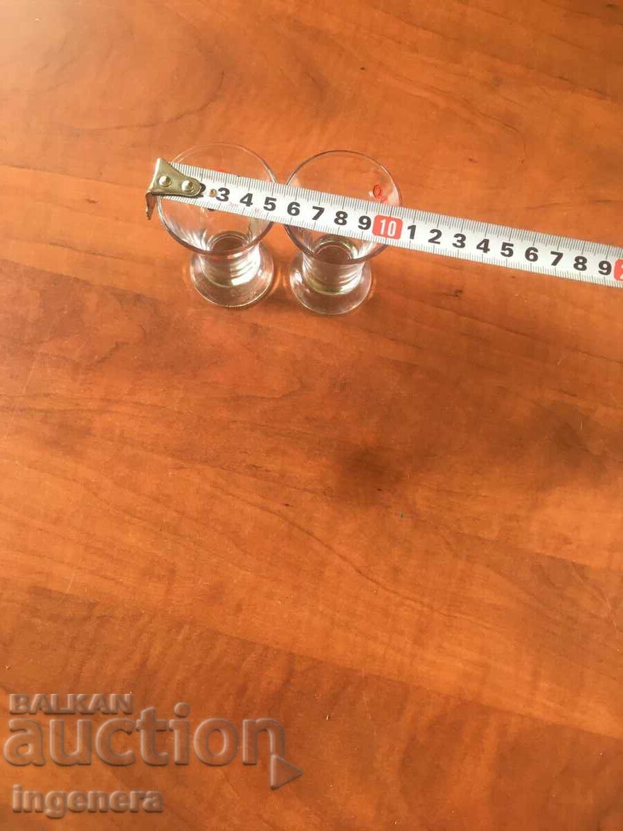 GLASS SHOT TEQUILA ADVERTISING GLASS-2 PCS - 6 GLASS SHOT TEQUILA ADVERTISING GLASS-2 PCS - 6