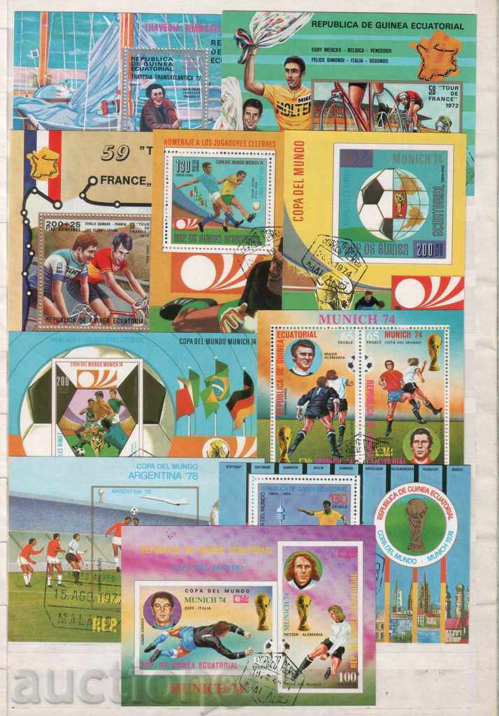 Guineea Ecuatorială Sport-Jocuri Olimpice / Fotbal 20 blocuri cu preț 8.00 BGN | € 4.09 Guineea Ecuatorială Sport-Jocuri Olimpice / Fotbal 20 blocuri cu preț 8.00 BGN | € 4.09