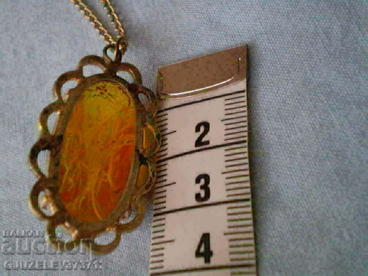 Auction  women's necklace from TOPEN FROM AMBER USSR