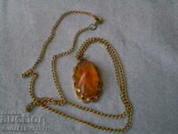 women's necklace from TOPEN FROM AMBER USSR