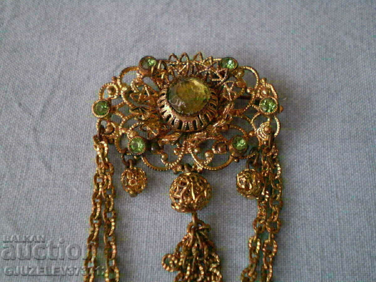 RARE Women's brooch BOHEMIA - 6