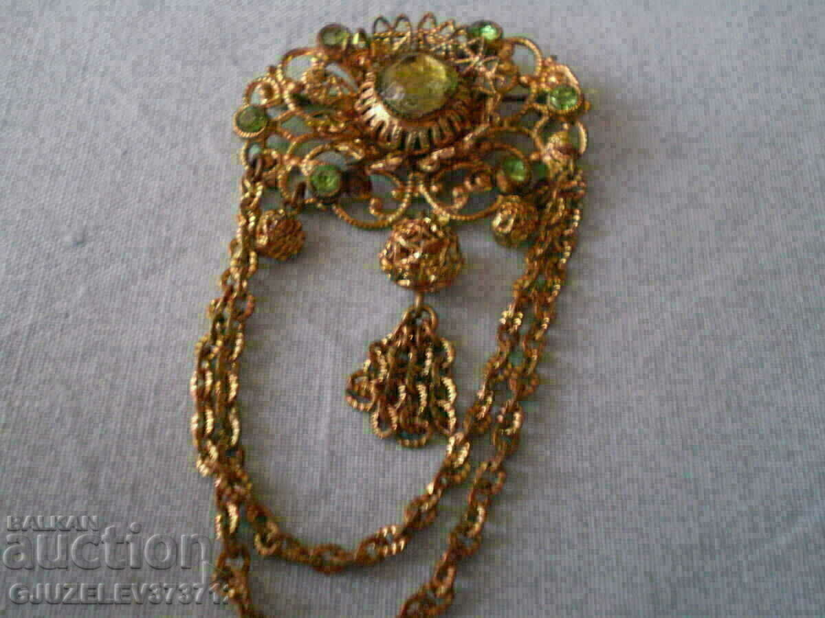 RARE Women's brooch BOHEMIA - 7