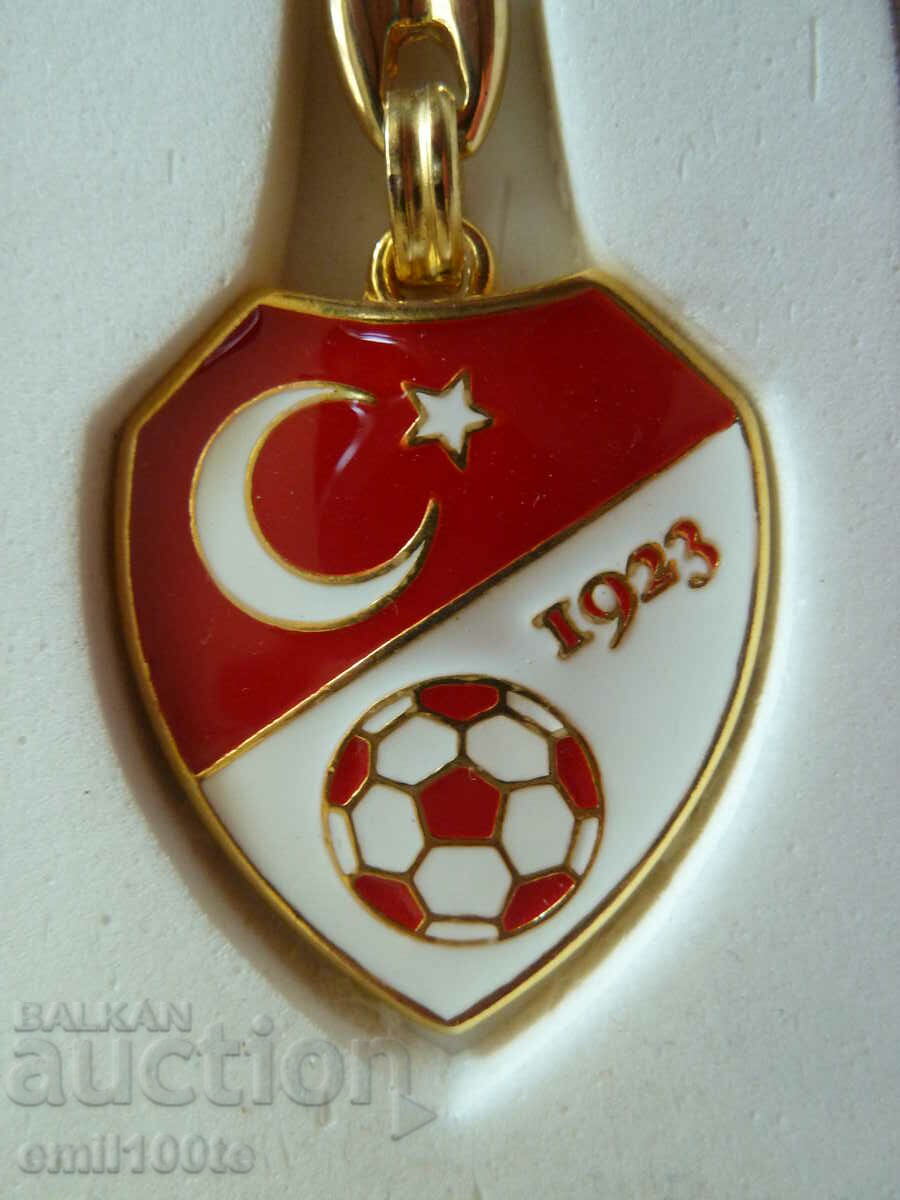 Auction Keychain Football Federation of Turkey - new in a box Auction Keychain Football Federation of Turkey - new in a box