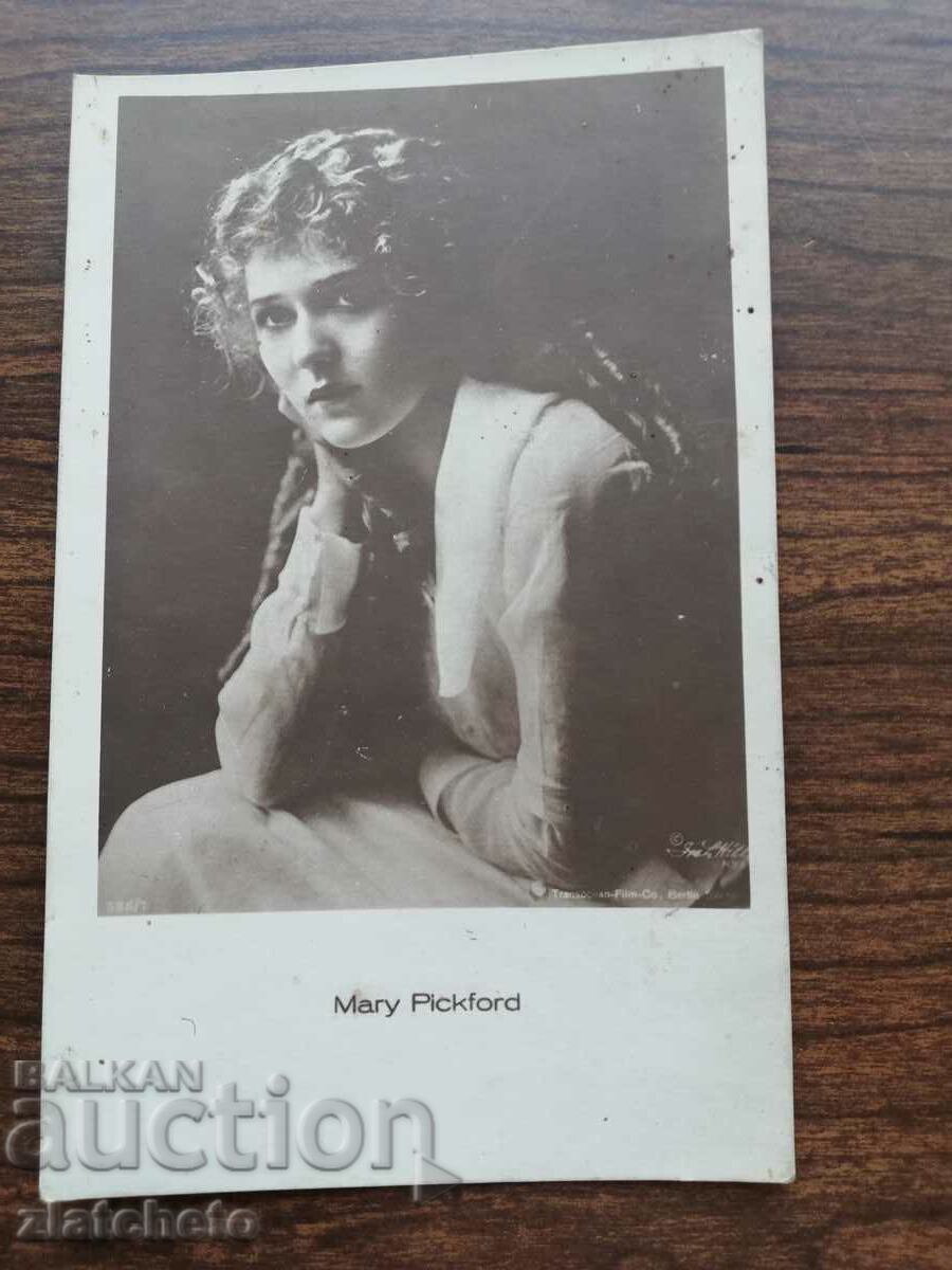 Postcard - artists Mary Pickford