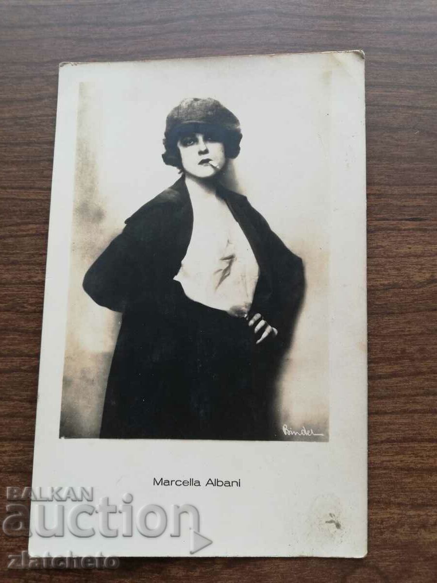 Postcard - artists Marcella Albani