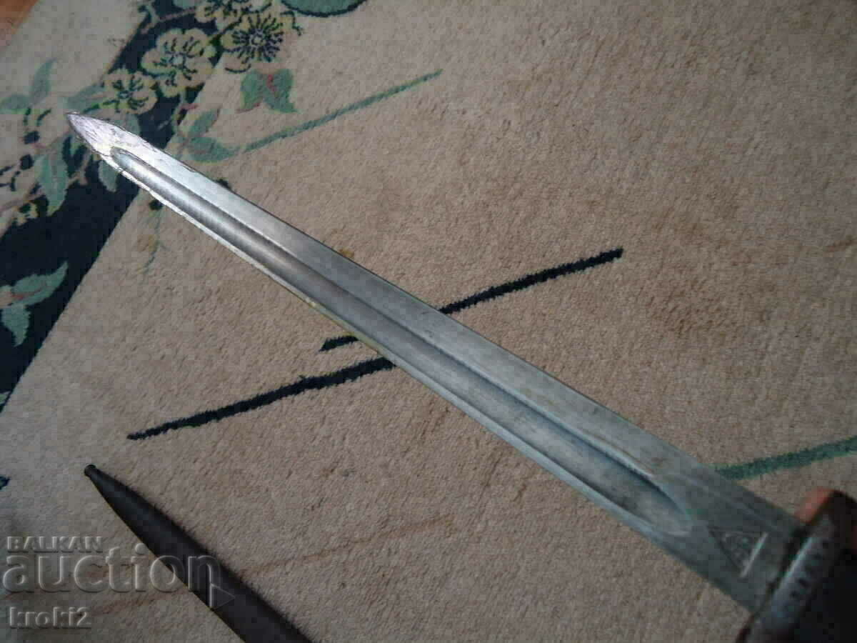 Auction Old bayonet knife blade for manlicher 2 pcs Auction Old bayonet knife blade for manlicher 2 pcs