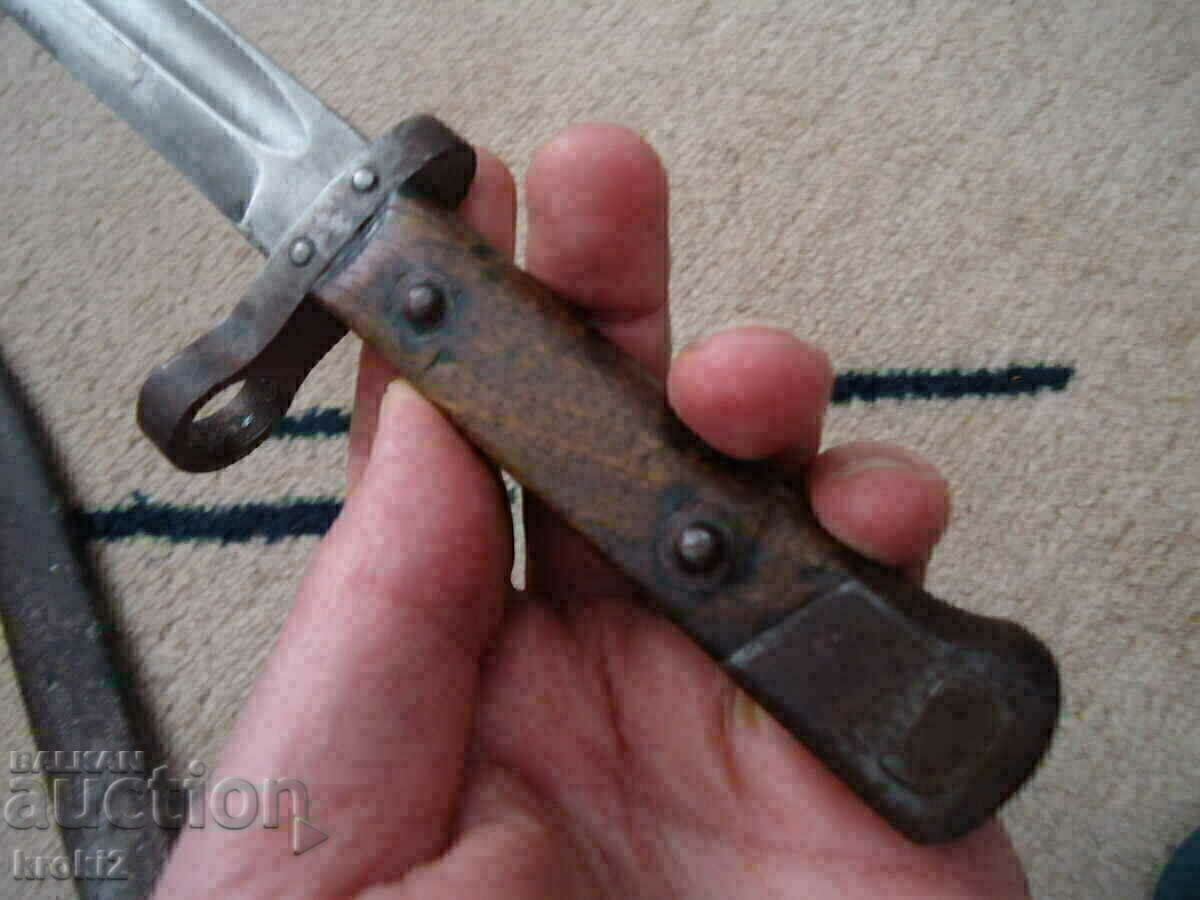 Old bayonet knife blade for manlicher 2 pcs - 7 Old bayonet knife blade for manlicher 2 pcs - 7