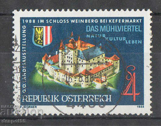 1988. Австрия. Изложба на Горна Австрия в замъка Вайнберг.