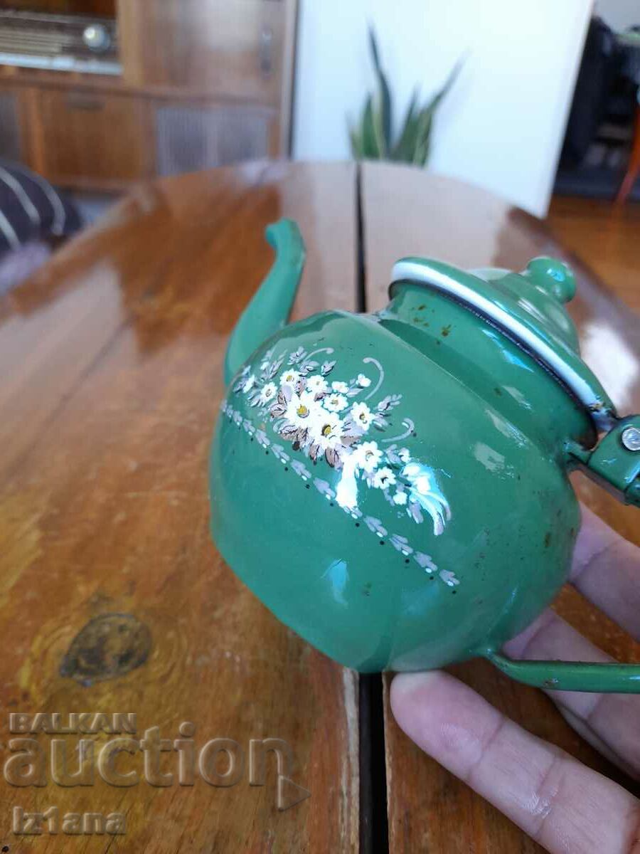 fierbător de apă emailat veche - 5 fierbător de apă emailat veche - 5