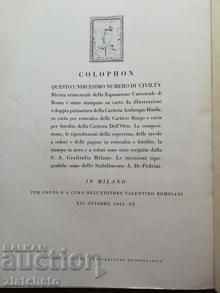 Civility. Trimester of the Universe Exhibition .. 1942 - 7