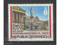 1989. Austria. 100 de ani de la Uniunea Interparlamentară.