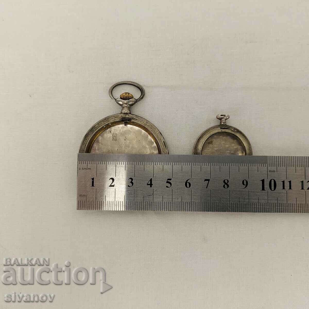 Old silver covers for pocket watches Zenith B0142 - 6