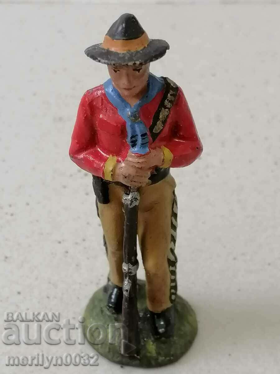 Auction Cowboy figure ceramics LINEOL Germany 30s plastic Auction Cowboy figure ceramics LINEOL Germany 30s plastic