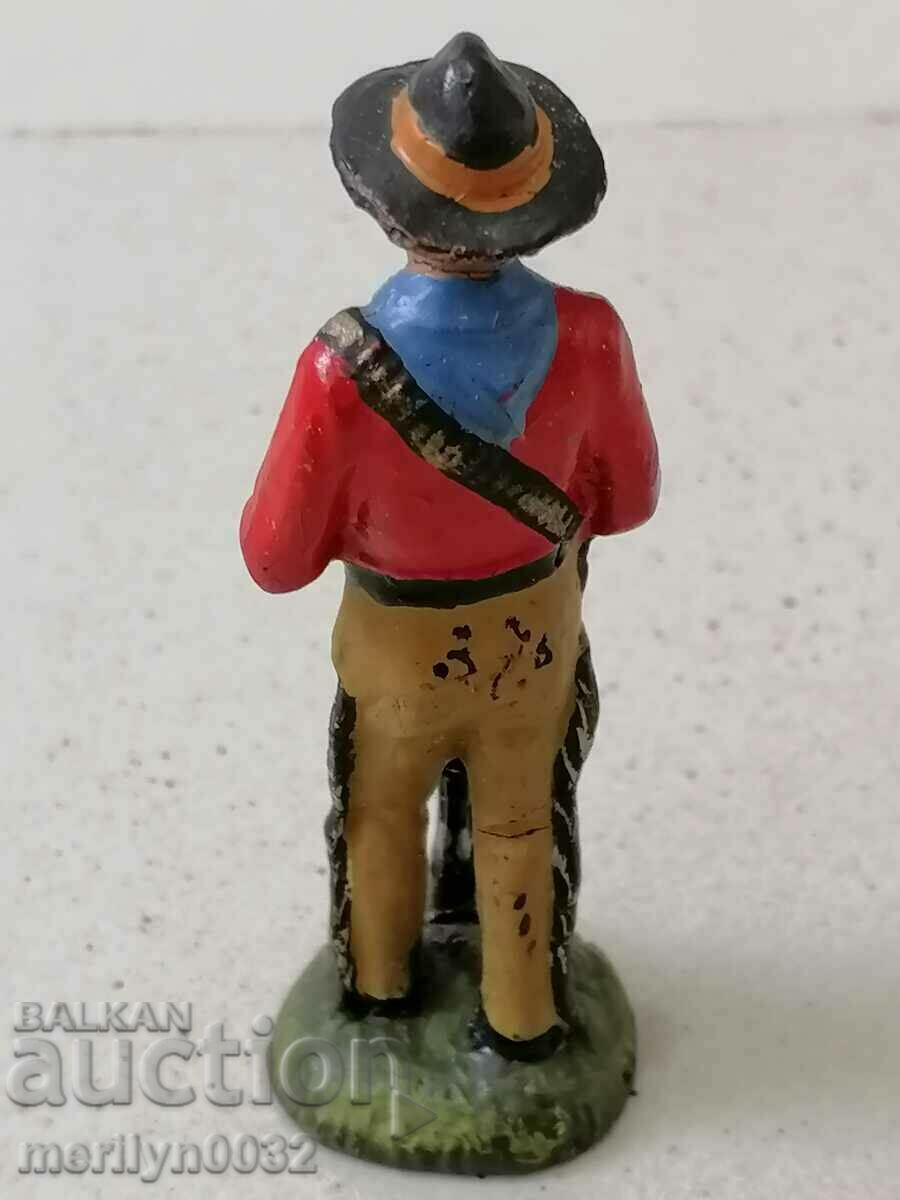 Delivery of Cowboy figure ceramics LINEOL Germany 30s plastic Delivery of Cowboy figure ceramics LINEOL Germany 30s plastic