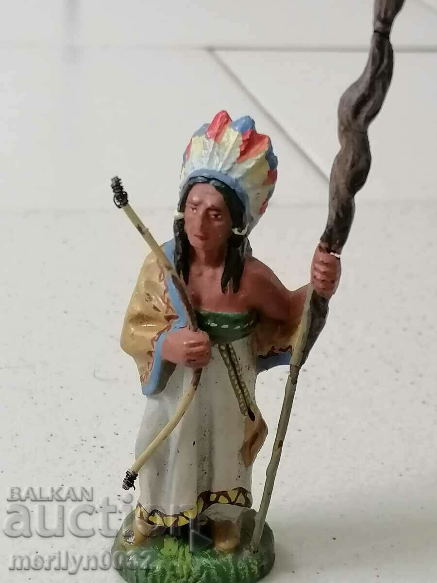 Indian figure ceramics LINEOL Germany 30s plastic with price 45.00 BGN | € 23.01 Indian figure ceramics LINEOL Germany 30s plastic with price 45.00 BGN | € 23.01