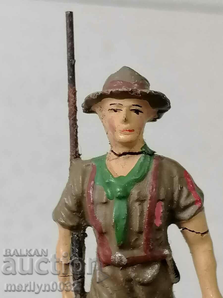 Cowboy figure figure ELASTOLIN Germany 20-30 years of plastic with price 45.00 BGN | € 23.01