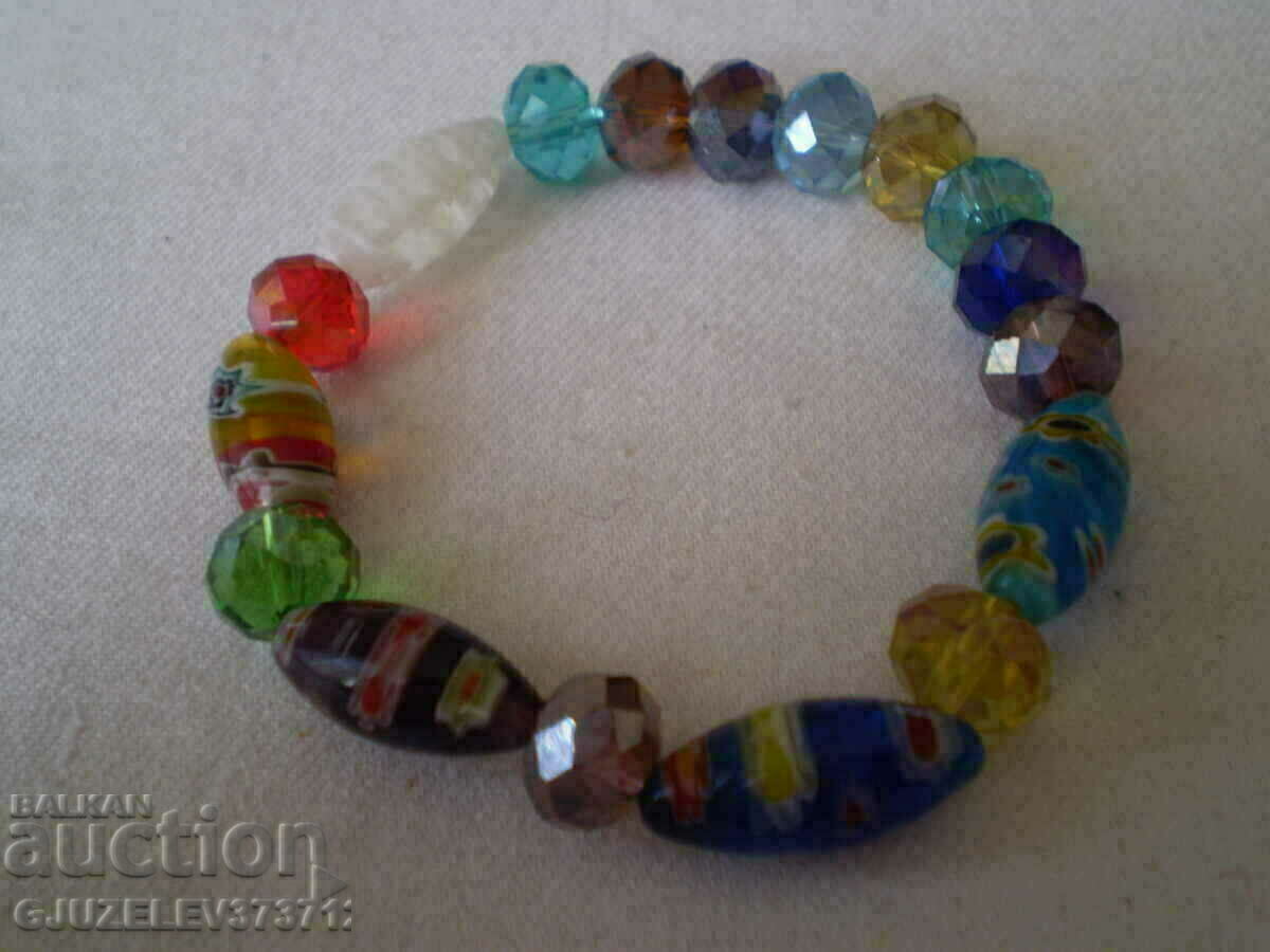 Βραχιόλι από γυαλί Murano με τιμή 30.00 BGN | € 15.34 Βραχιόλι από γυαλί Murano με τιμή 30.00 BGN | € 15.34