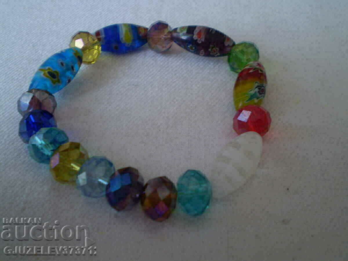 Παράδοση Βραχιόλι από γυαλί Murano Παράδοση Βραχιόλι από γυαλί Murano