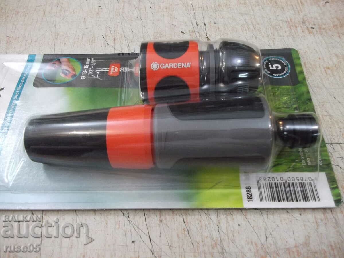 Livrarea Setați duza și conectorul „GARDENA” cu robinet noi Livrarea Setați duza și conectorul „GARDENA” cu robinet noi