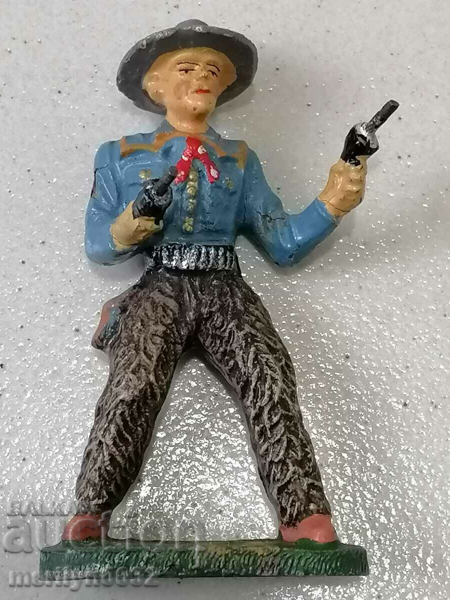 Cowboy figure ELASTOLIN Germany 20-30 years of plastic - 6 Cowboy figure ELASTOLIN Germany 20-30 years of plastic - 6