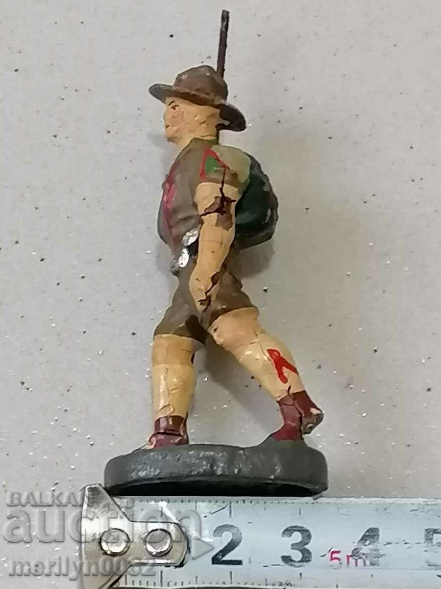 Auction Cowboy figure ELASTOLIN Germany 20-30 years of plastic Auction Cowboy figure ELASTOLIN Germany 20-30 years of plastic