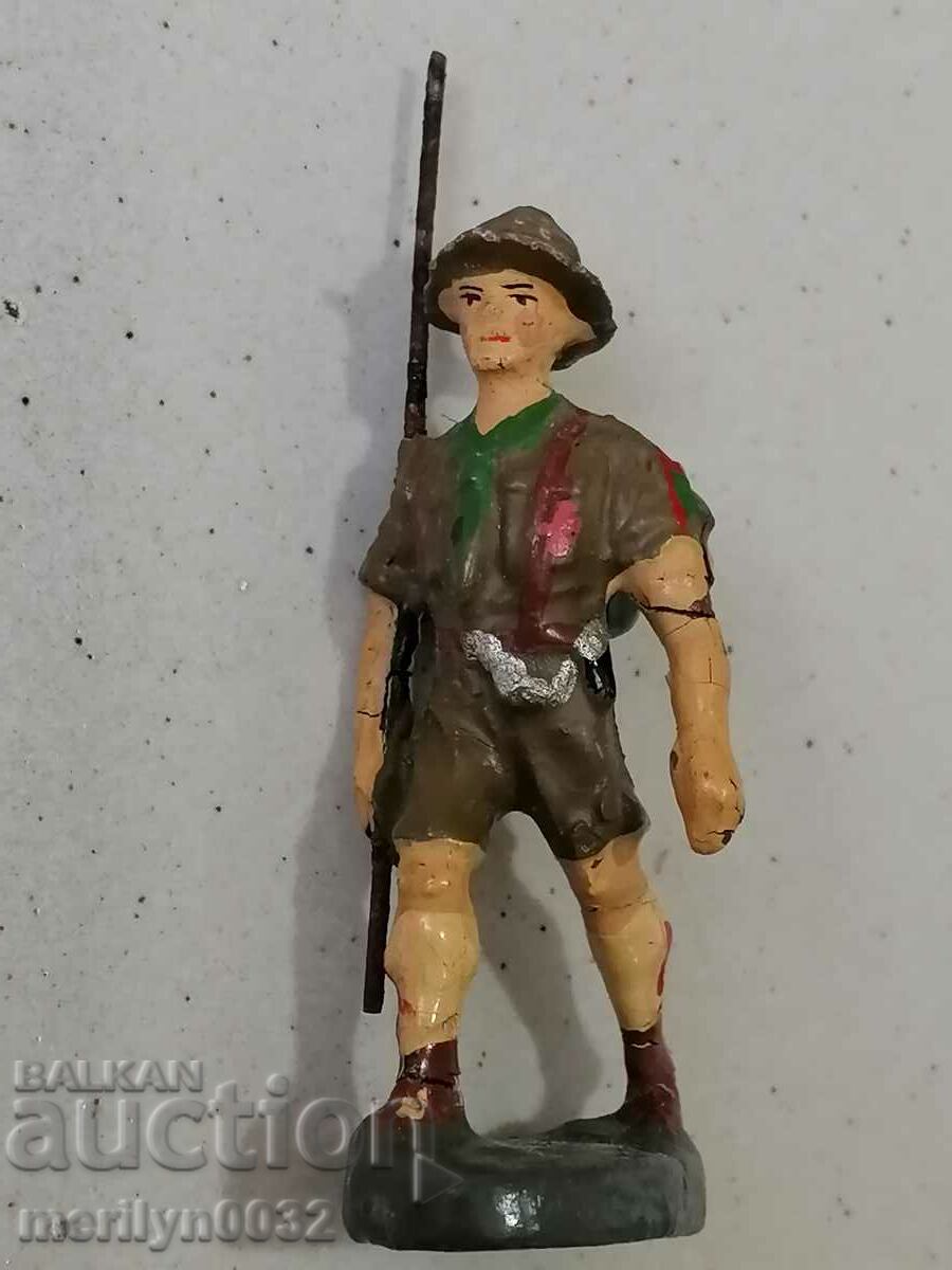 Cowboy figure ELASTOLIN Germany 20-30 years of plastic - 6 Cowboy figure ELASTOLIN Germany 20-30 years of plastic - 6