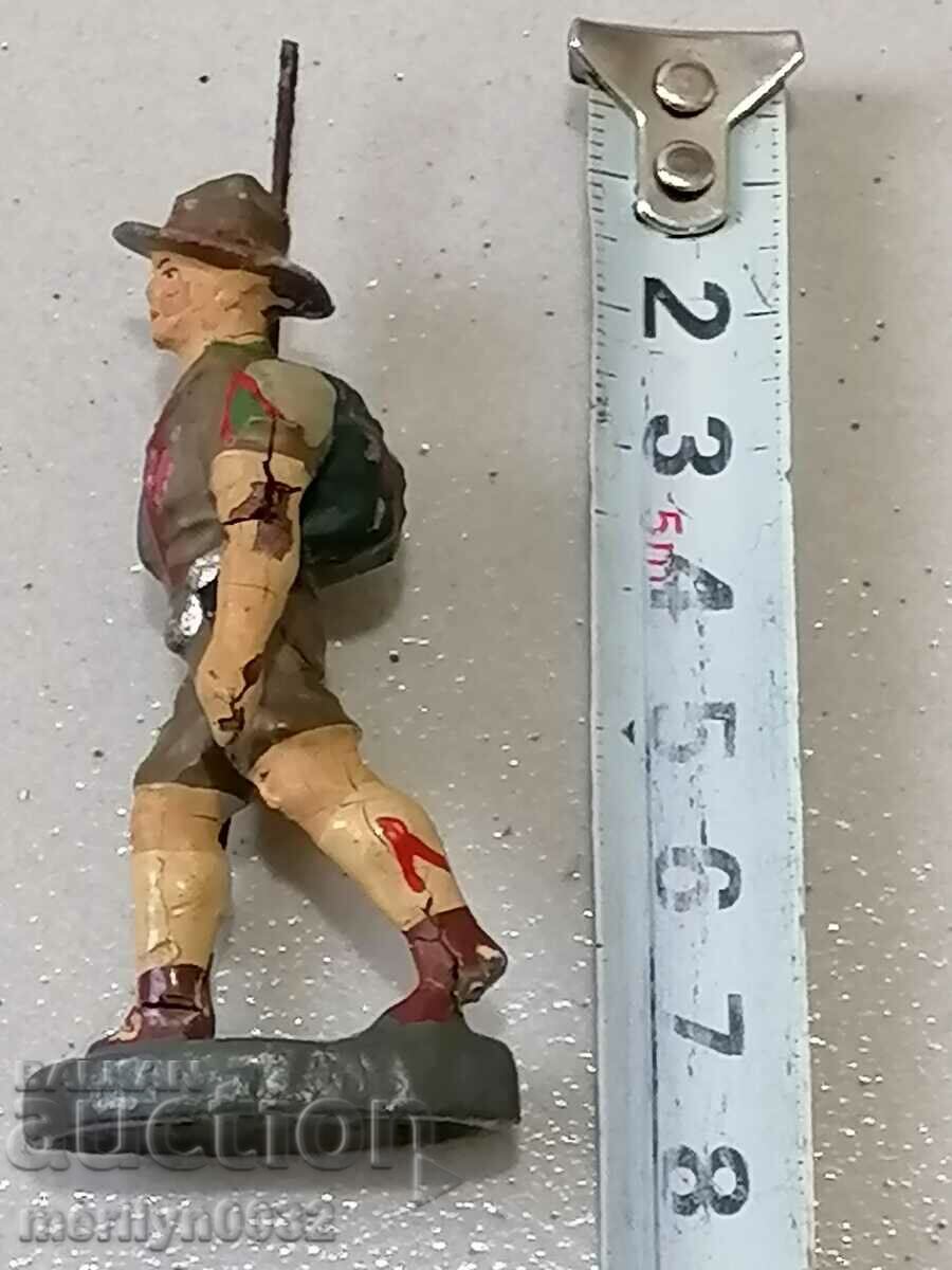 Cowboy figure ELASTOLIN Germany 20-30 years of plastic - 7 Cowboy figure ELASTOLIN Germany 20-30 years of plastic - 7