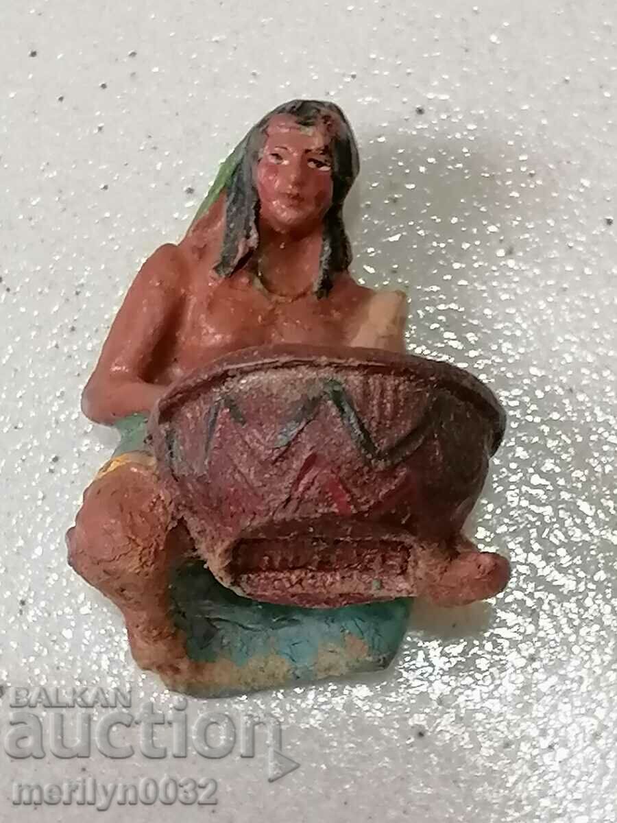 Indian figure ELASTOLIN Germany 20-30 years of plastic with price 45.00 BGN | € 23.01 Indian figure ELASTOLIN Germany 20-30 years of plastic with price 45.00 BGN | € 23.01